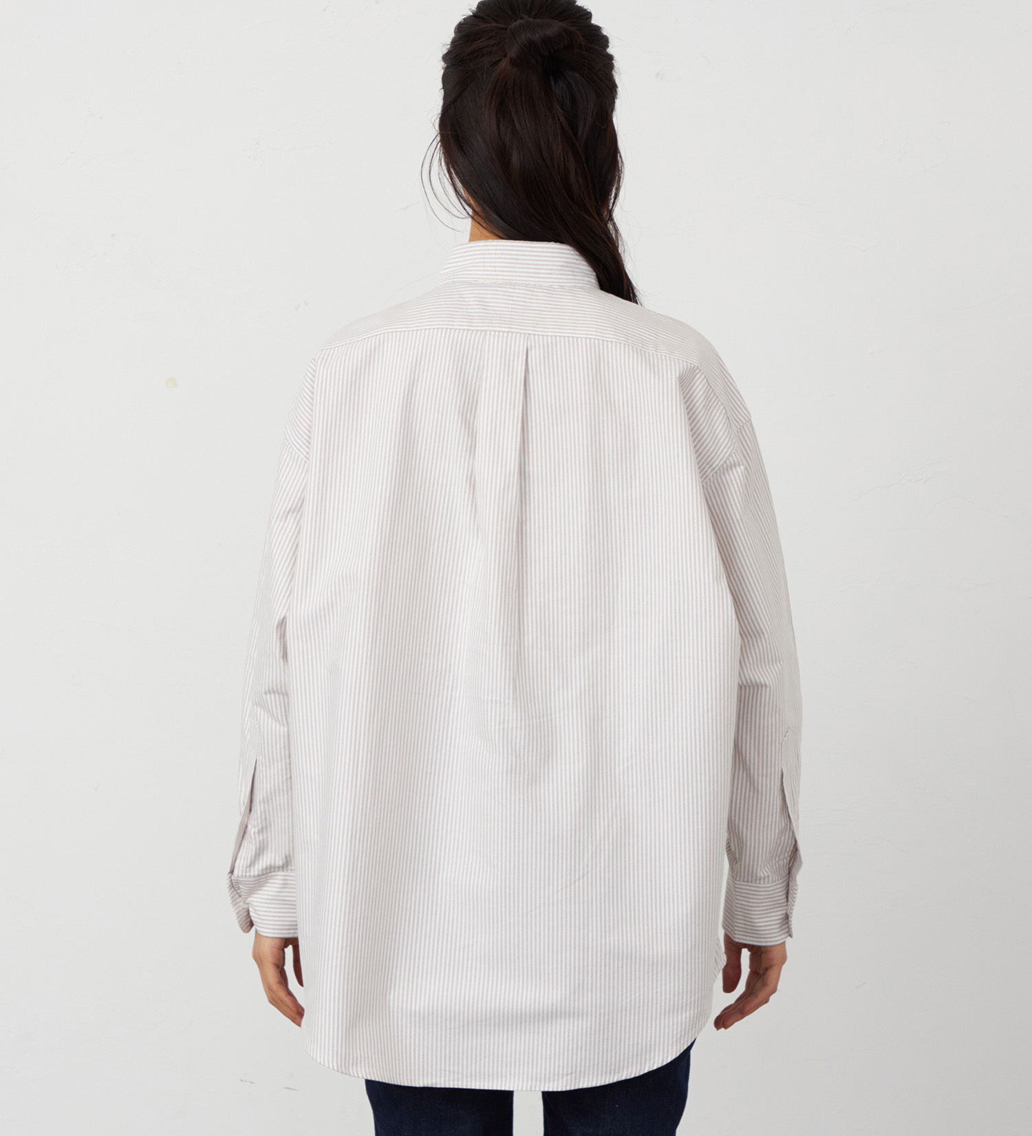 Lee(リー)の【EC/直営店別注】ビッグシャツ|トップス/シャツ/ブラウス/レディース|ベージュ