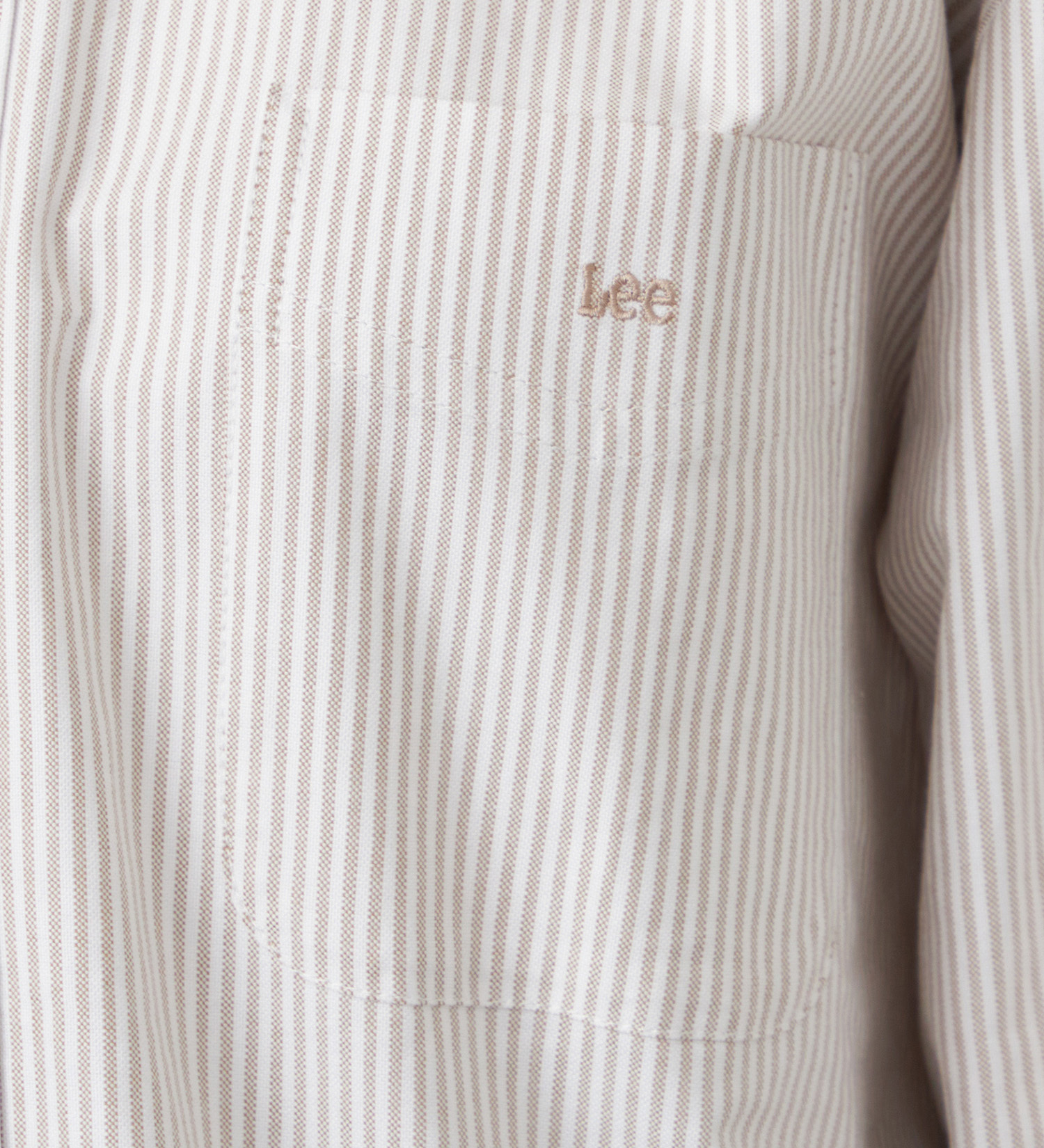 Lee(リー)の【EC/直営店別注】ビッグシャツ|トップス/シャツ/ブラウス/レディース|ベージュ