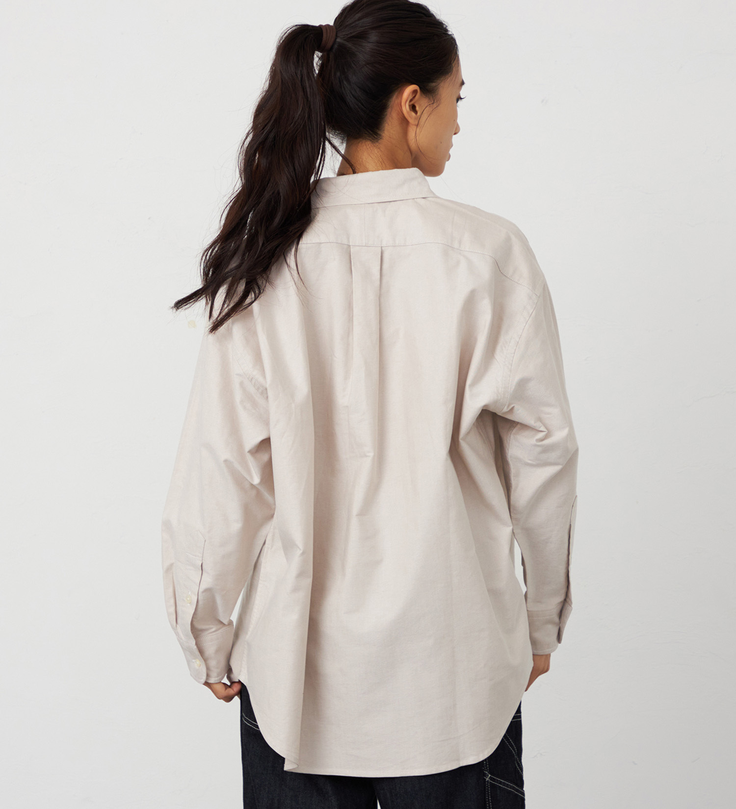 Lee(リー)の【EC/直営店別注】ビッグシャツ|トップス/シャツ/ブラウス/レディース|ベージュ系その他