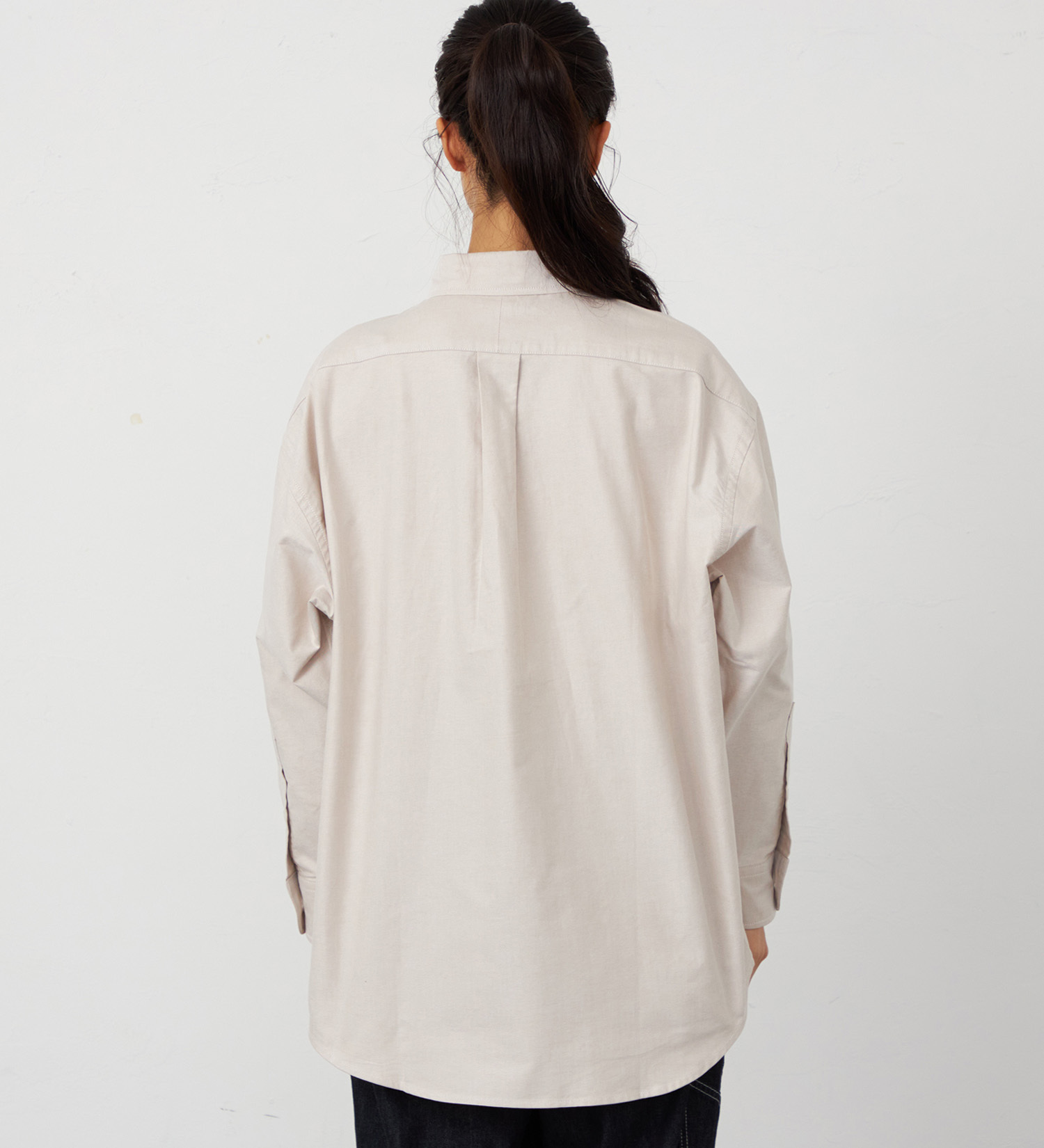 Lee(リー)の【EC/直営店別注】ビッグシャツ|トップス/シャツ/ブラウス/レディース|ベージュ系その他