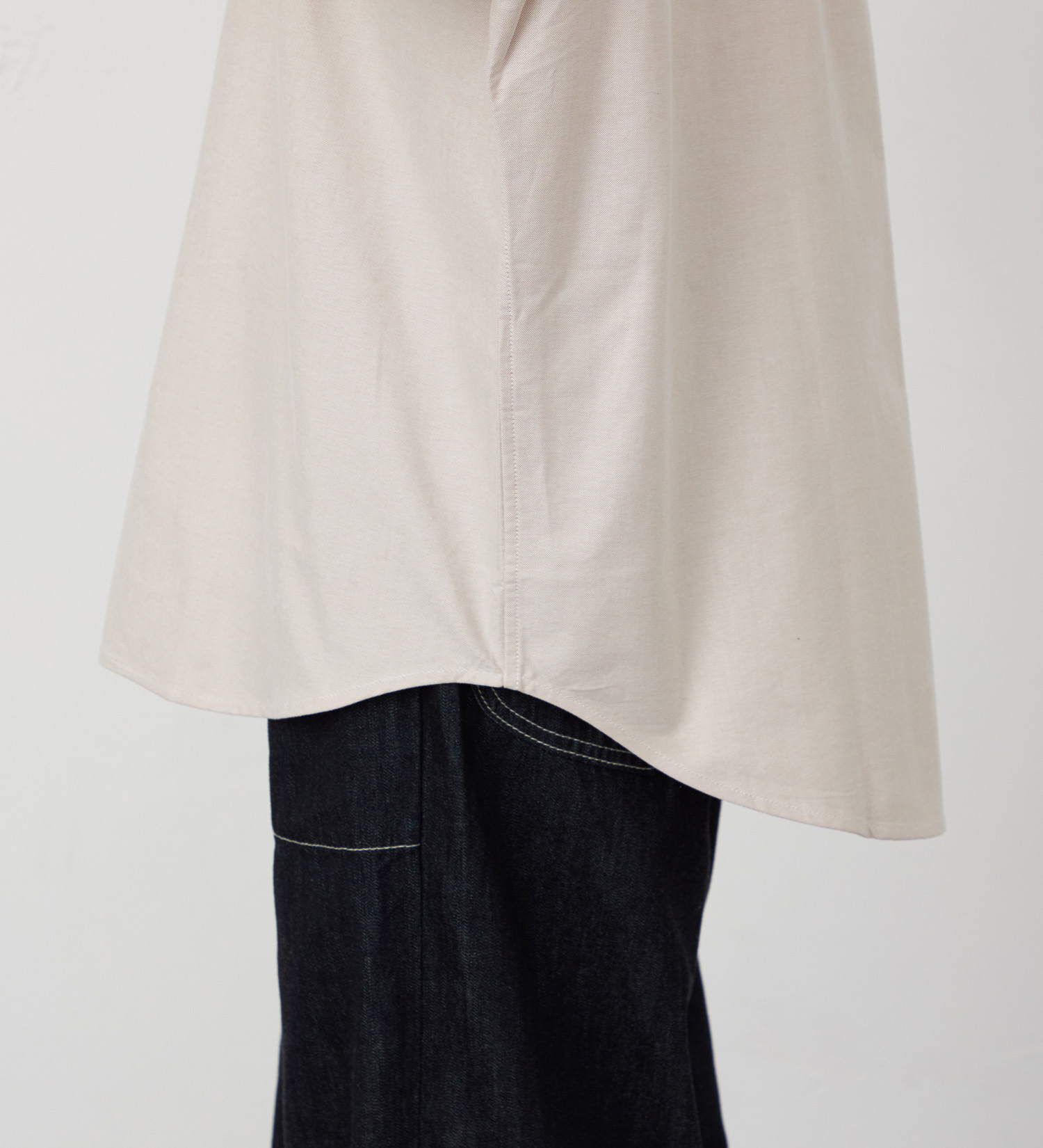 Lee(リー)の【EC/直営店別注】ビッグシャツ|トップス/シャツ/ブラウス/レディース|ベージュ系その他