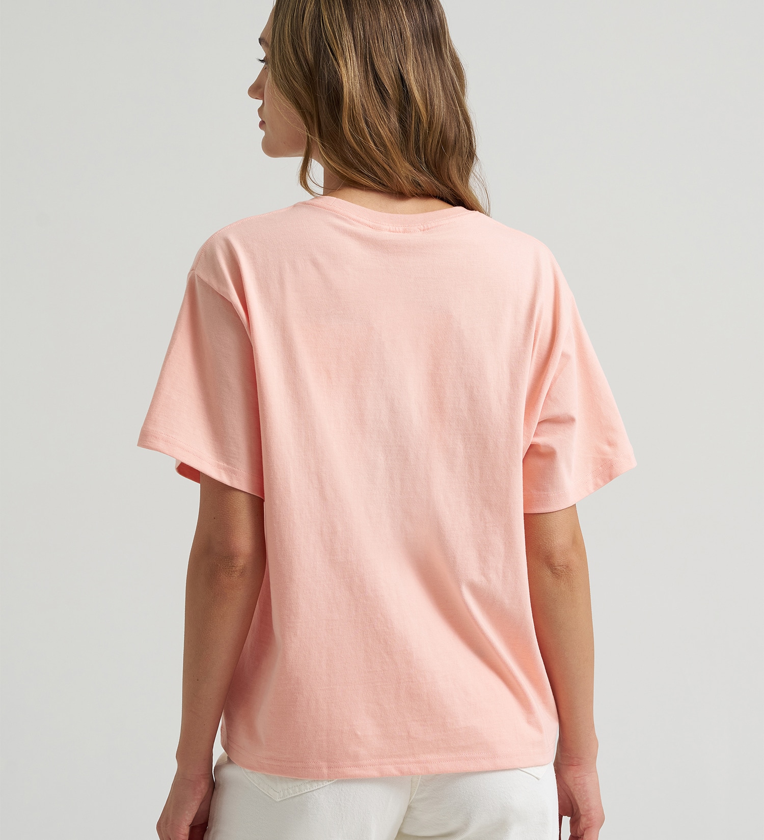 Lee(リー)の【Global Collaboration】Lee x Marilyn Monroe Girlfriend Tee PEACH BUD|トップス/Tシャツ/カットソー/レディース|ピンク
