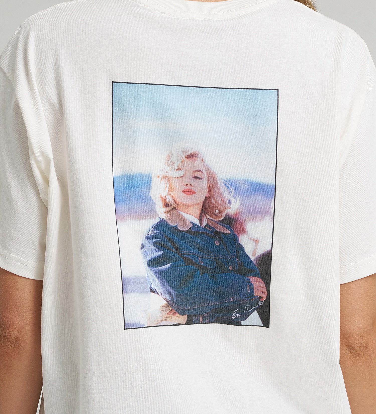 Lee(リー)の【Global Collaboration】Lee x Marilyn Monroe Girlfriend Tee STAR WHITE|トップス/Tシャツ/カットソー/レディース|ホワイト