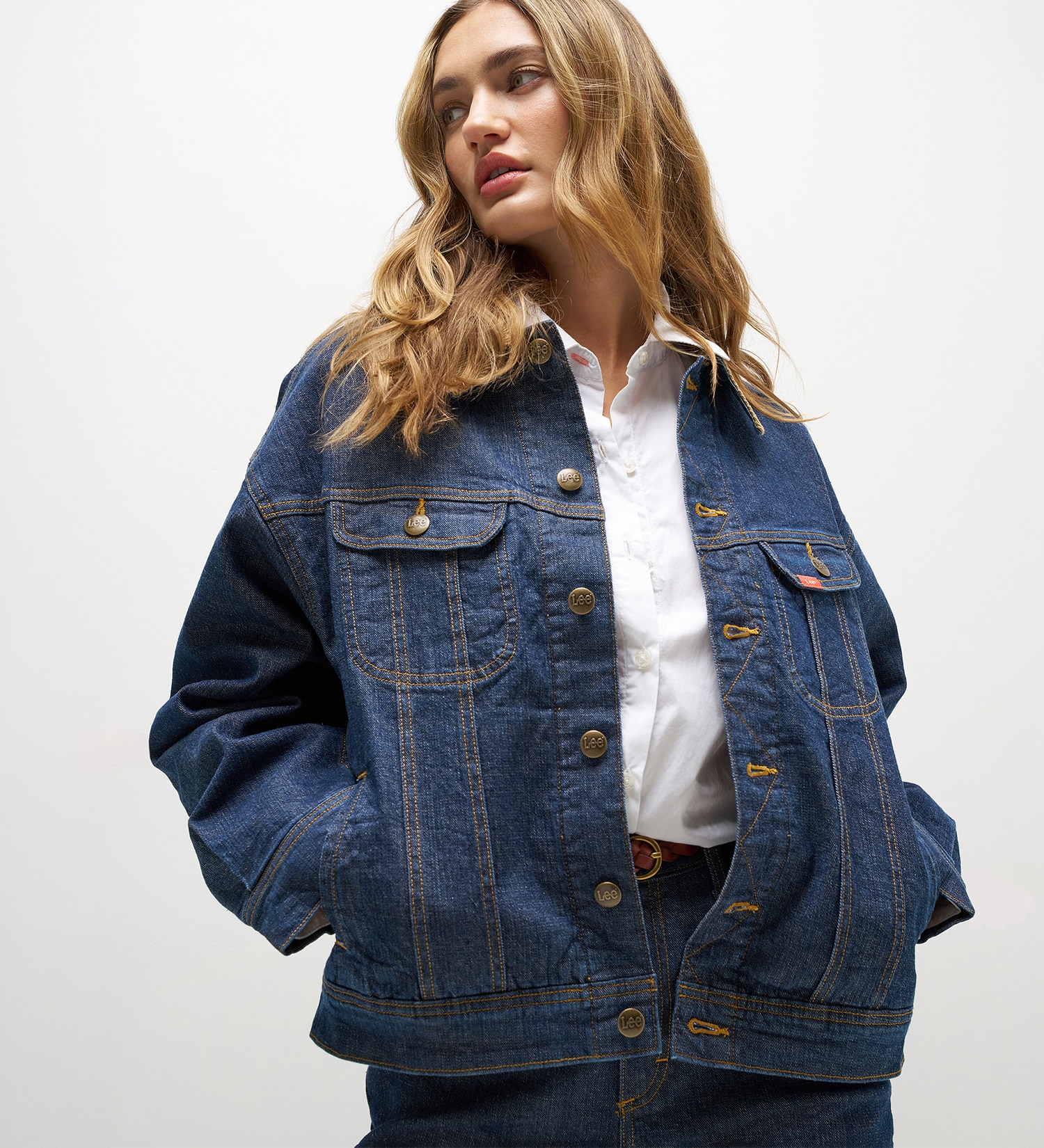 Lee(リー)の【Global Collaboration】Lee x Marilyn Monroe Storm Rider(TM) Jacket RINCE|ジャケット/アウター/その他アウター/レディース|インディゴブルー