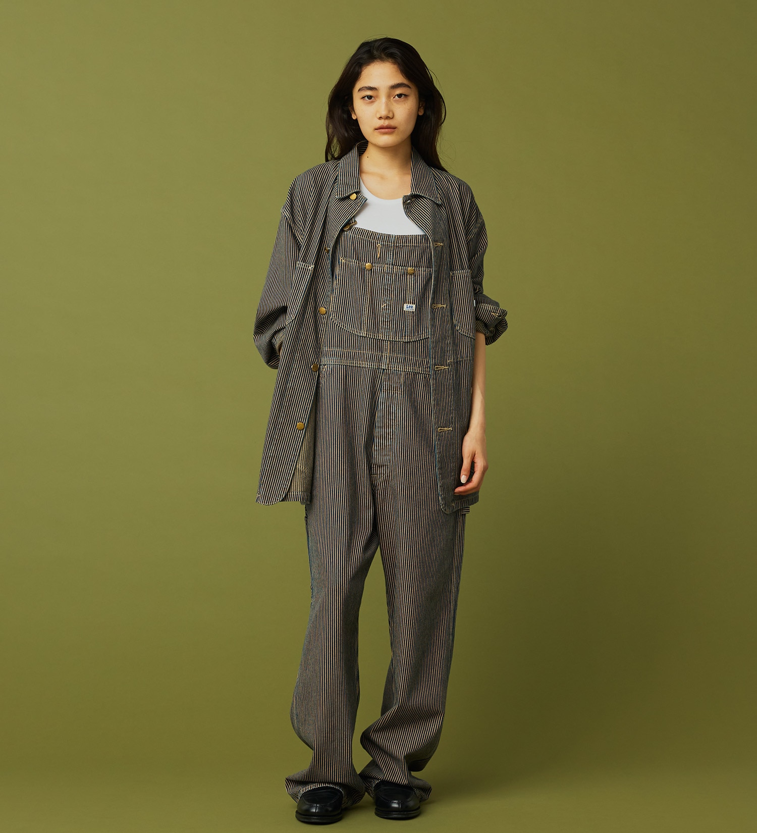 Lee(リー)の【秋冬NEWカラー】【ユニセックス】DUNGAREES ロコジャケット/カバーオール|ジャケット/アウター/カバーオール/メンズ|ヒッコリー