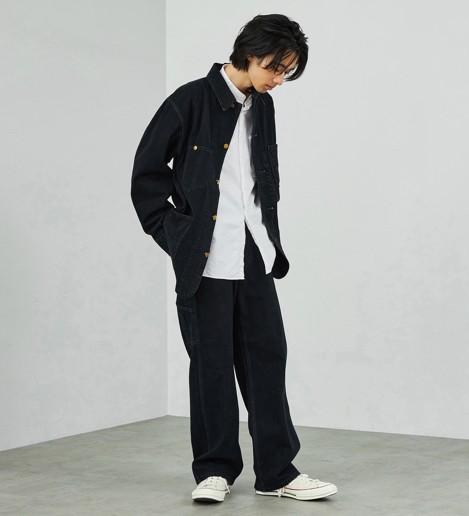 Lee(リー)の【おまとめ割】【試着対象】【秋冬NEWカラー】【ユニセックス】DUNGAREES ロコジャケット/カバーオール|ジャケット/アウター/カバーオール/メンズ|ブルー系その他