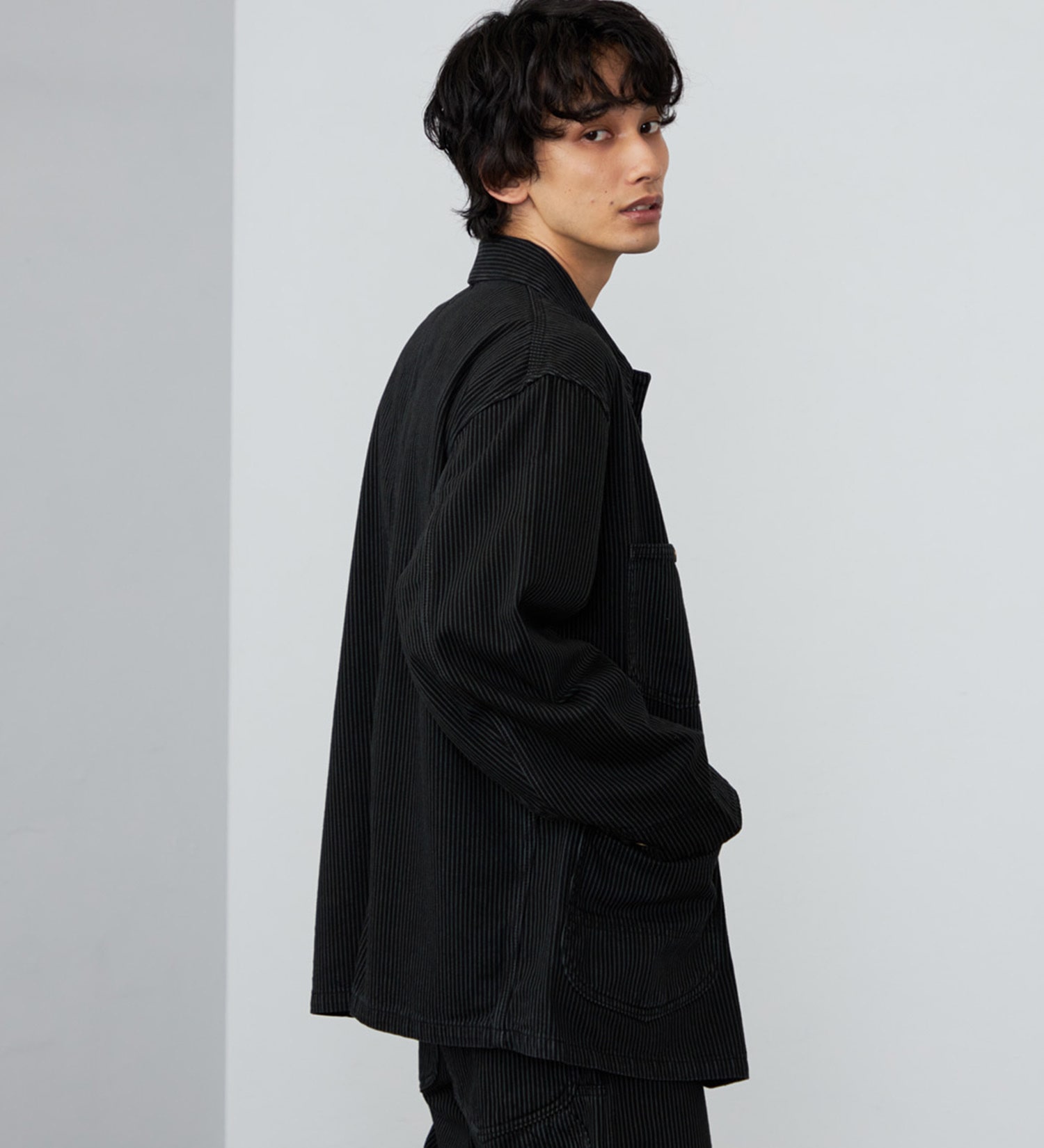 Lee(リー)のDUNGAREES ロコジャケット/カバーオール/デニムジャケット セットアップ可【ユニセックス】|ジャケット/アウター/カバーオール/メンズ|ヒッコリー2