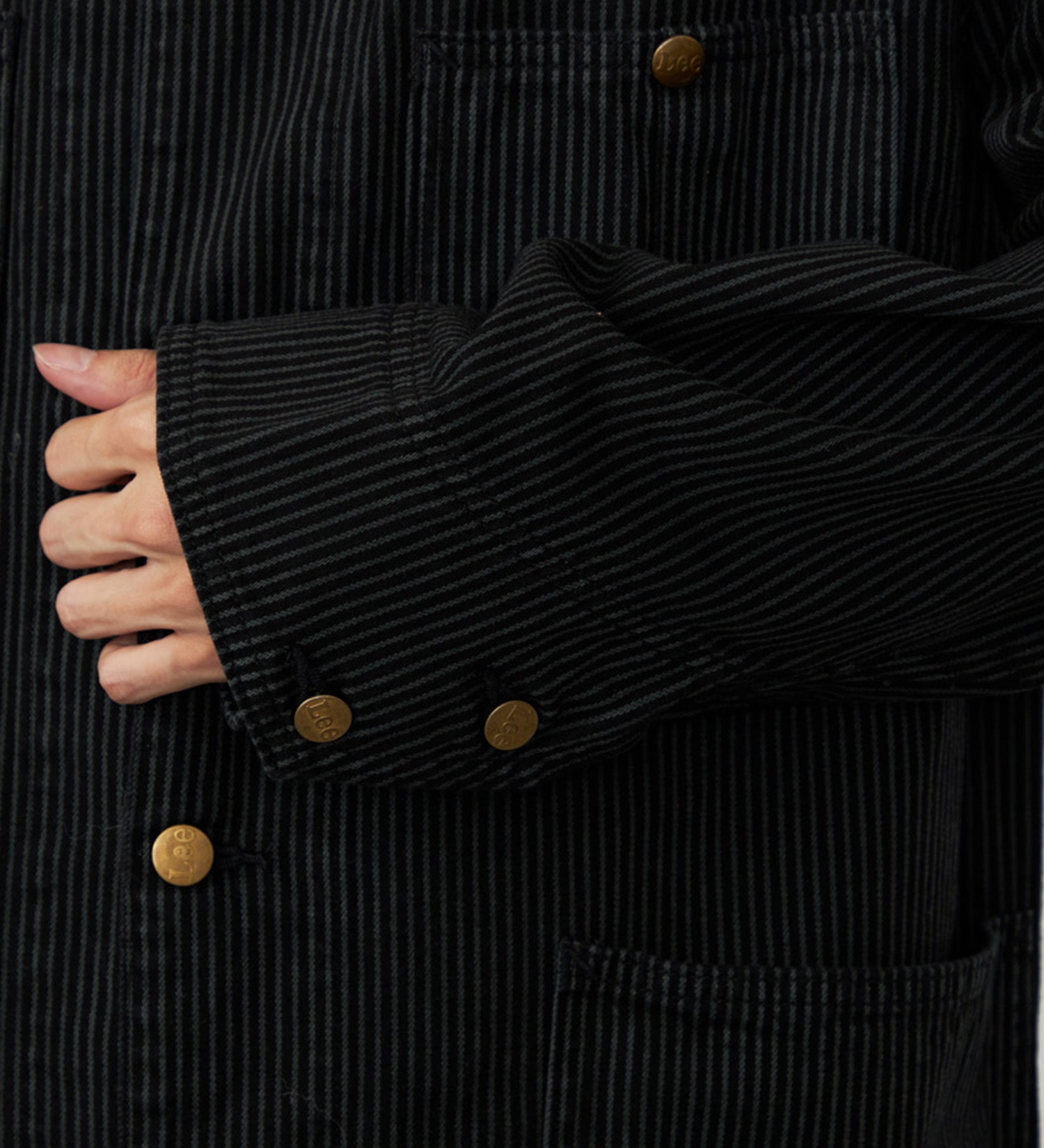 Lee(リー)のDUNGAREES ロコジャケット/カバーオール/デニムジャケット セットアップ可【ユニセックス】|ジャケット/アウター/カバーオール/メンズ|ヒッコリー2