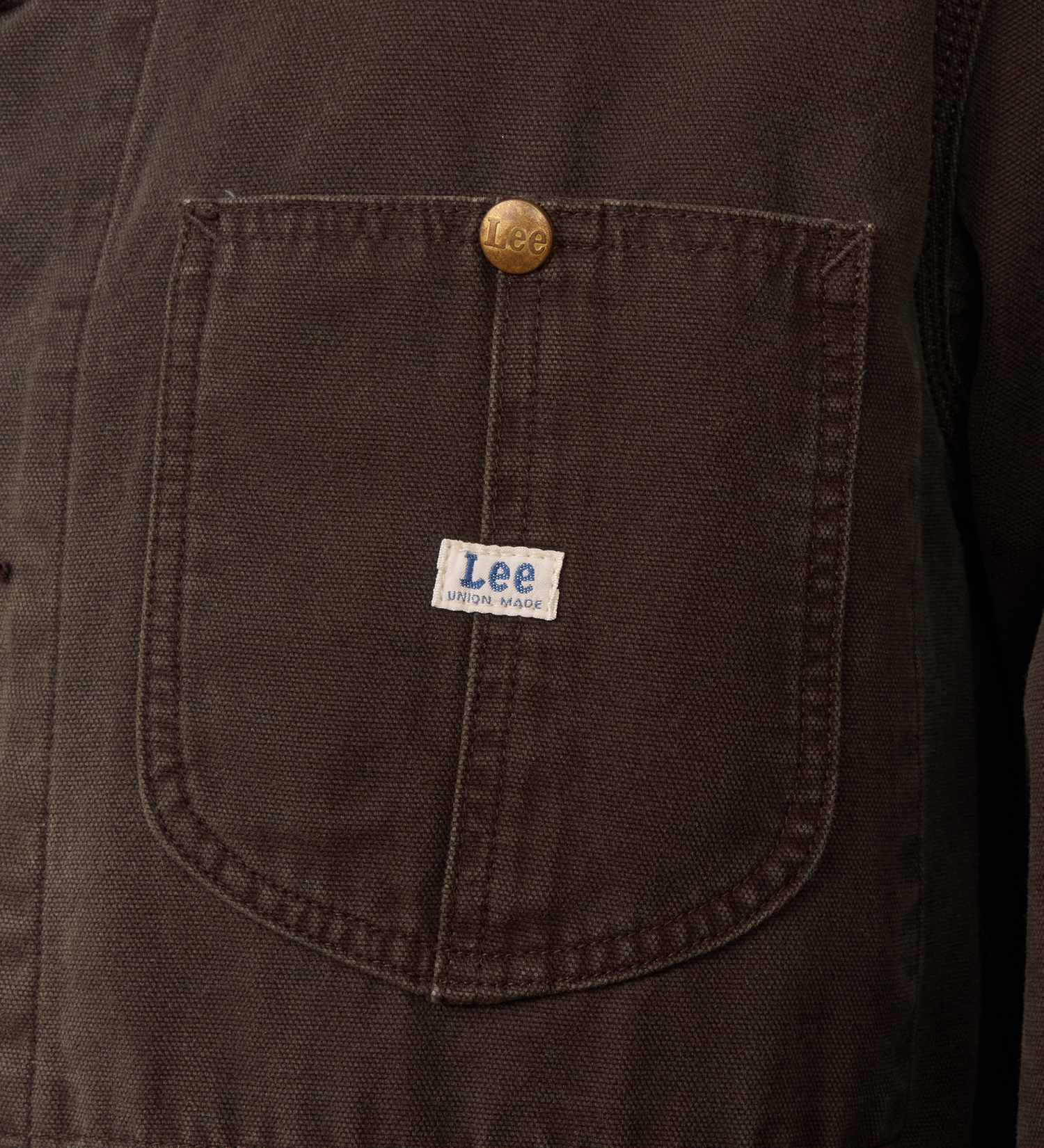 Lee(リー)のDUNGAREES ロコジャケット/カバーオール ダック素材【セットアップ可】|ジャケット/アウター/カバーオール/メンズ|ブラウン