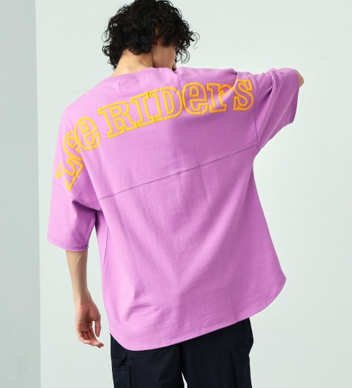Lee(リー)のバックアーチ 半袖Tシャツ|トップス/Tシャツ/カットソー/メンズ|パープル