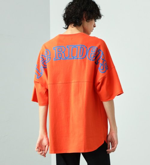 Lee(リー)のバックアーチ 半袖Tシャツ|トップス/Tシャツ/カットソー/メンズ|オレンジ