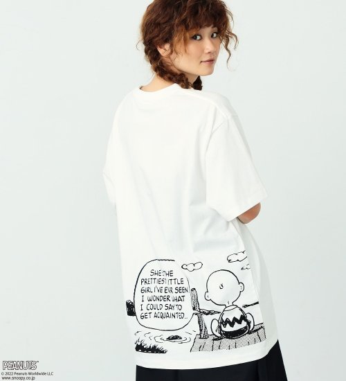 【BLACKFRIDAY】Lee x PEANUTSコラボ サイドプリントTシャツ
