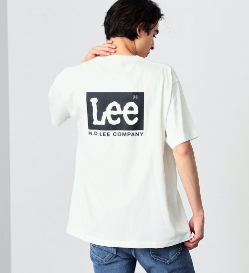 Lee(リー)のバックプリント半袖Tシャツ|トップス/Tシャツ/カットソー/メンズ|ホワイト