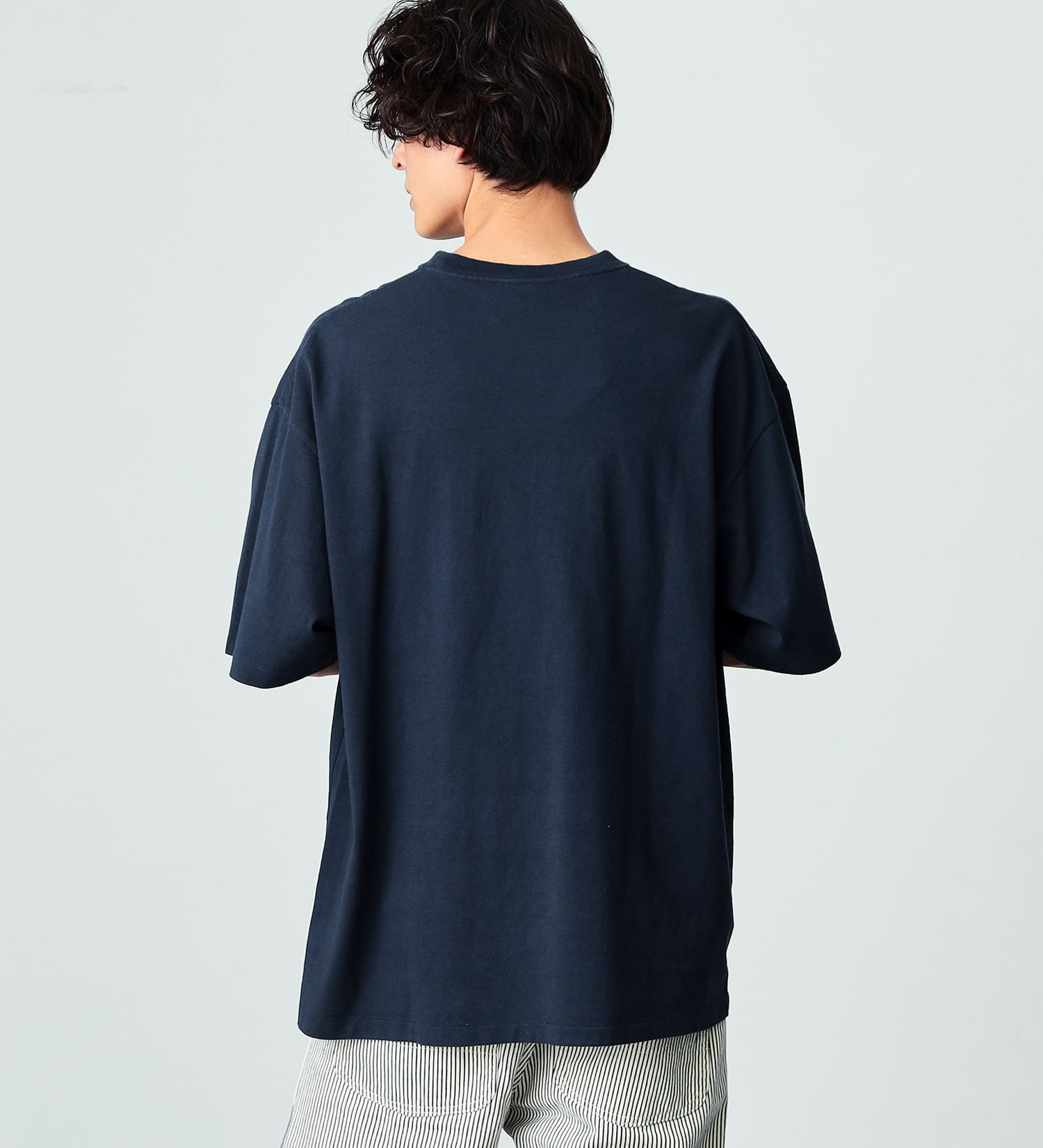 Lee(リー)の【おまとめ割】【SALE】オーバルロゴ半袖Tシャツ|トップス/Tシャツ/カットソー/メンズ|ネイビー