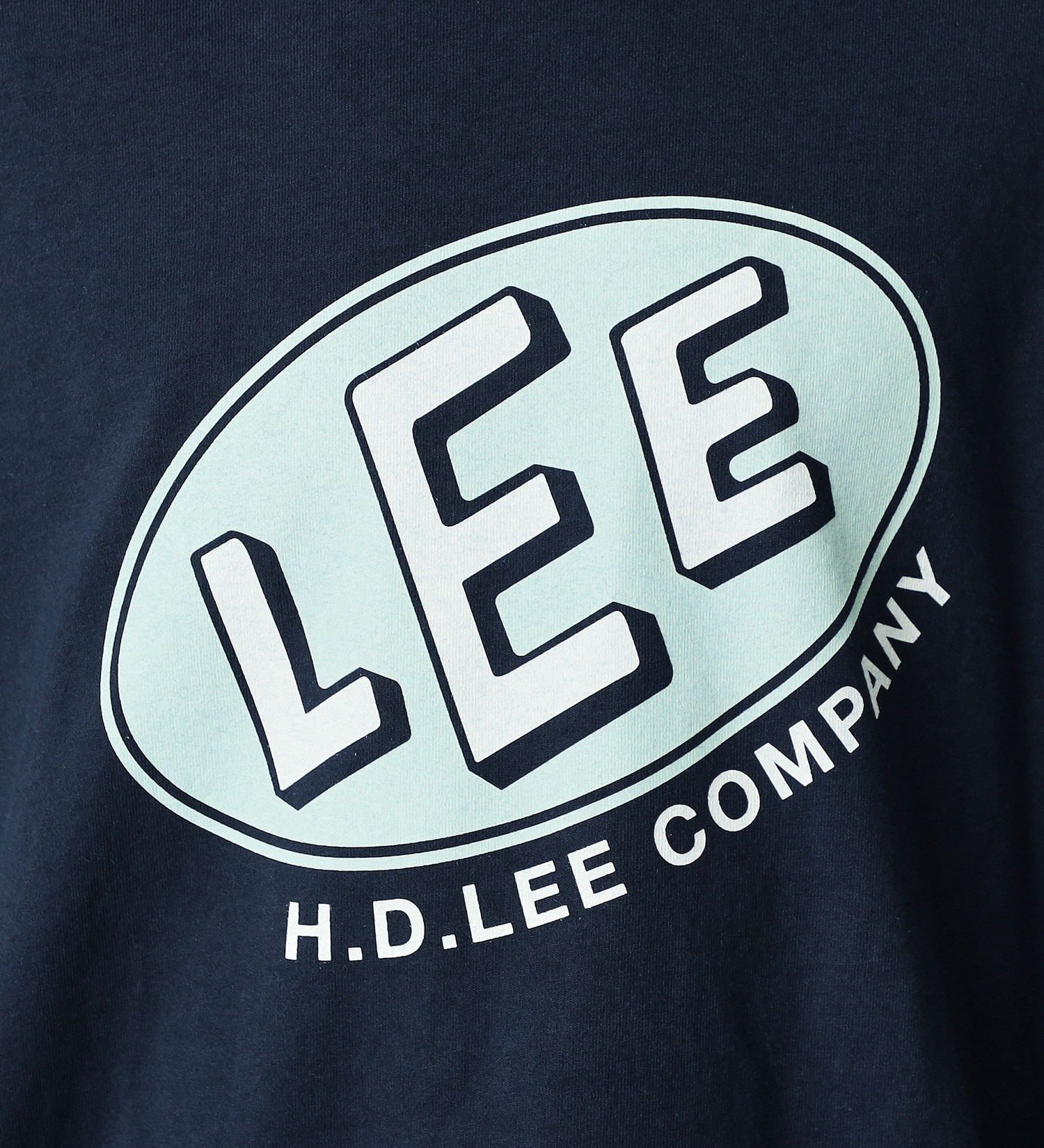 Lee(リー)の【おまとめ割】【SALE】オーバルロゴ半袖Tシャツ|トップス/Tシャツ/カットソー/メンズ|ネイビー