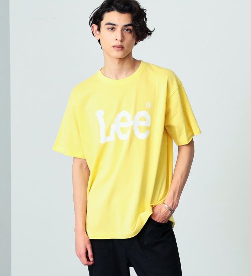 Lee(リー)の【大きいサイズ】Leeロゴ半袖Tシャツ|トップス/Tシャツ/カットソー/メンズ|イエロー