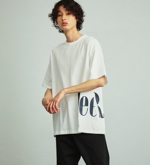 Lee(リー)のサイドプリント 半袖Tシャツ|トップス/Tシャツ/カットソー/メンズ|ホワイト