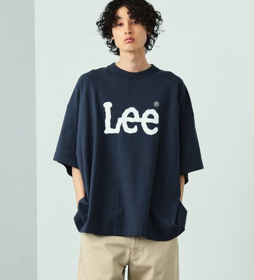 Lee(リー)のSUPERSIZED ビッグシルエット半袖Tシャツ|トップス/Tシャツ/カットソー/メンズ|ネイビー