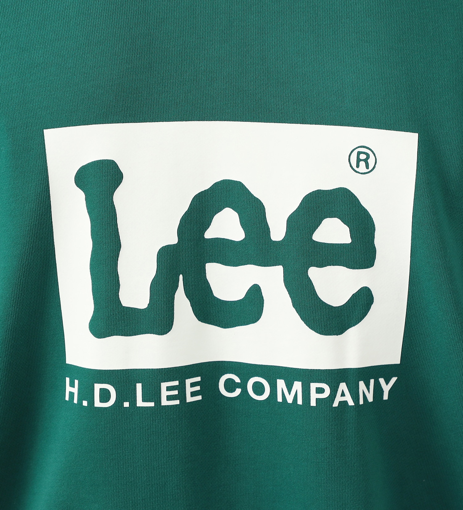Lee(リー)の【GW SALE】【ユニセックス】Lee バックプリント ジップアップロゴスエットフーディー|トップス/パーカー/メンズ|グリーン
