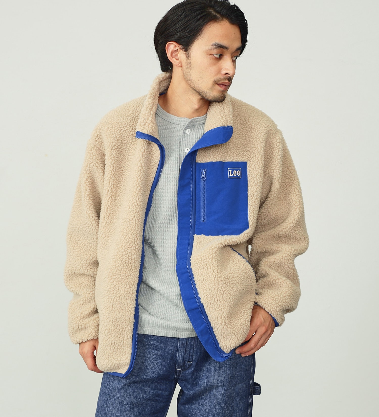 キッズ/ベビー/マタニティ【新品】Lee 　ブルゾン