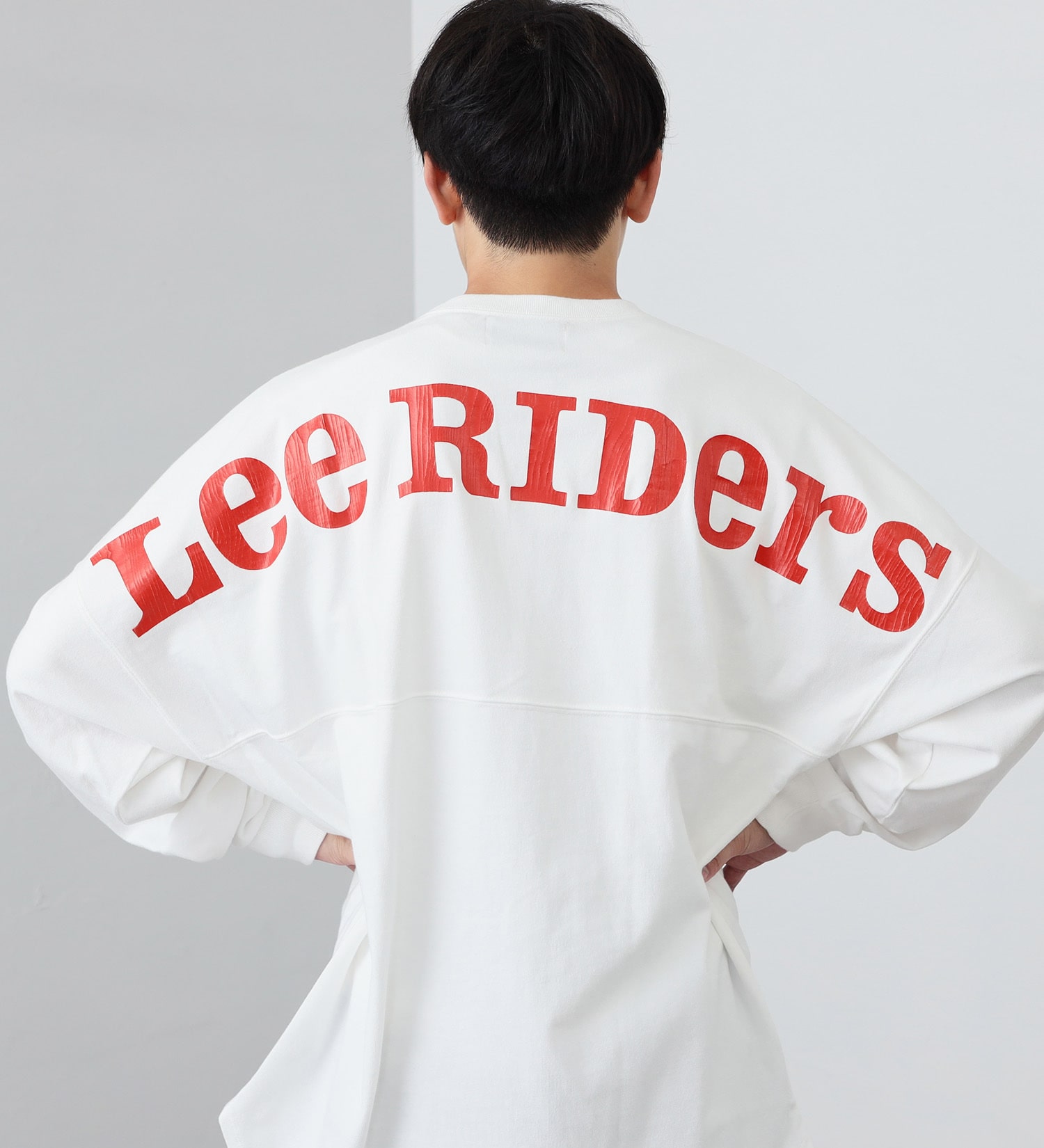 Lee(リー)の【ガレージセール】バックプリント ビッグフィットTシャツ|トップス/Tシャツ/カットソー/メンズ|ホワイト