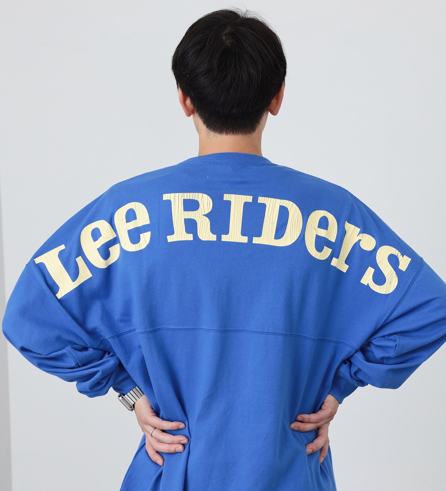 Lee(リー)の【Pre SALE】バックプリント ビッグフィットTシャツ|トップス/Tシャツ/カットソー/メンズ|ブルー