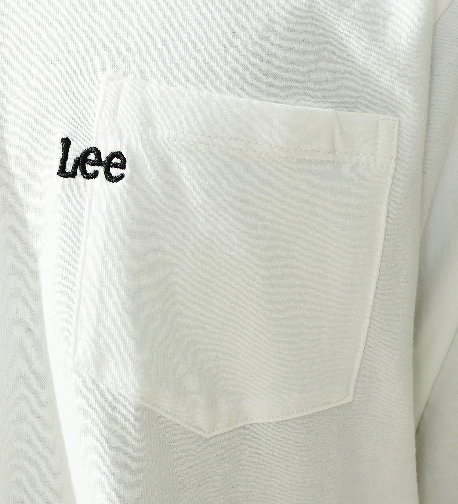 Lee(リー)の【SALE】Lee刺繍 ポケット ロングスリーブTee|トップス/Tシャツ/カットソー/メンズ|ホワイト