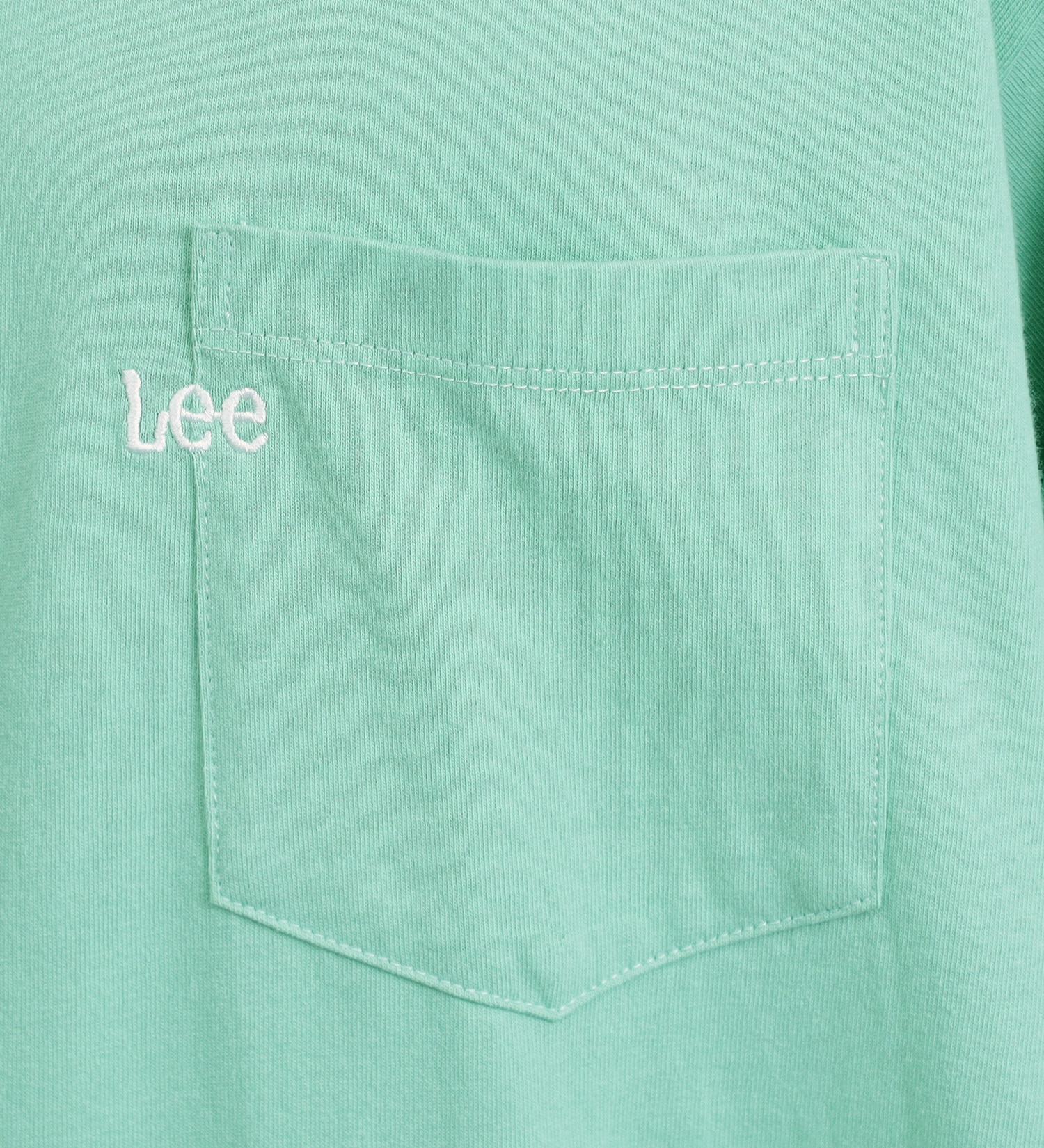 Lee(リー)の【SALE】Lee刺繍 ポケット ロングスリーブTee|トップス/Tシャツ/カットソー/メンズ|ミント
