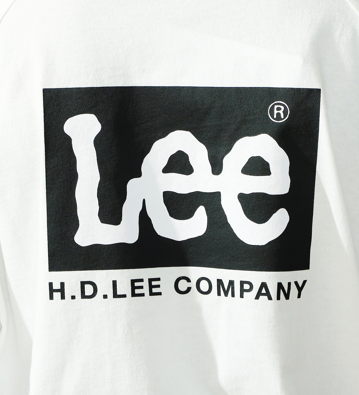 Lee(リー)の【SALE】Lee バックプリント ラグラン ロングスリーブTee|トップス/Tシャツ/カットソー/メンズ|ホワイト