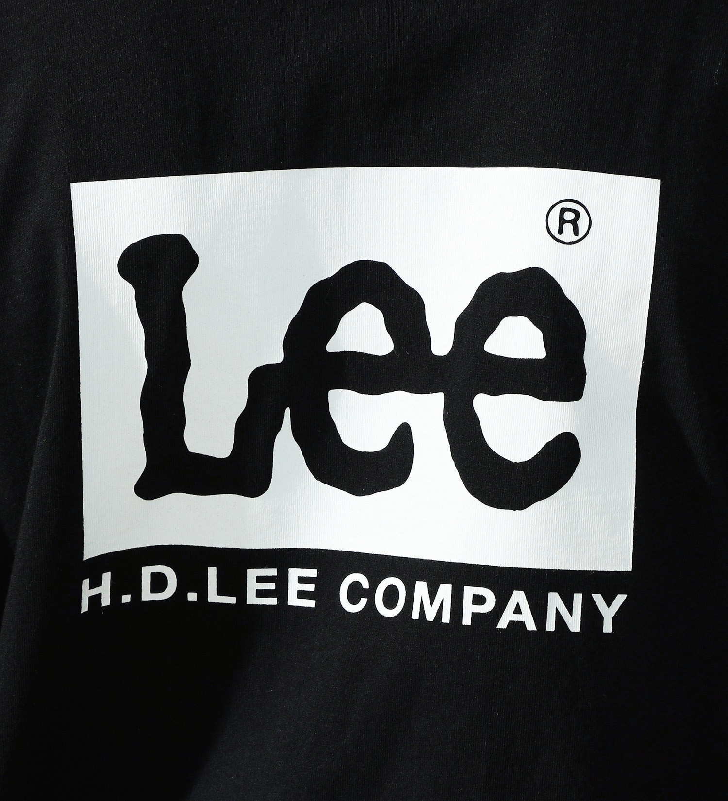 Lee(リー)の【SALE】Lee バックプリント ラグラン ロングスリーブTee|トップス/Tシャツ/カットソー/メンズ|ブラック