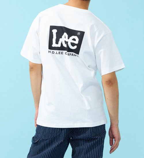 Lee(リー)の【GW SALE】Lee バックプリント ショートスリーブTee|トップス/Tシャツ/カットソー/メンズ|ホワイト