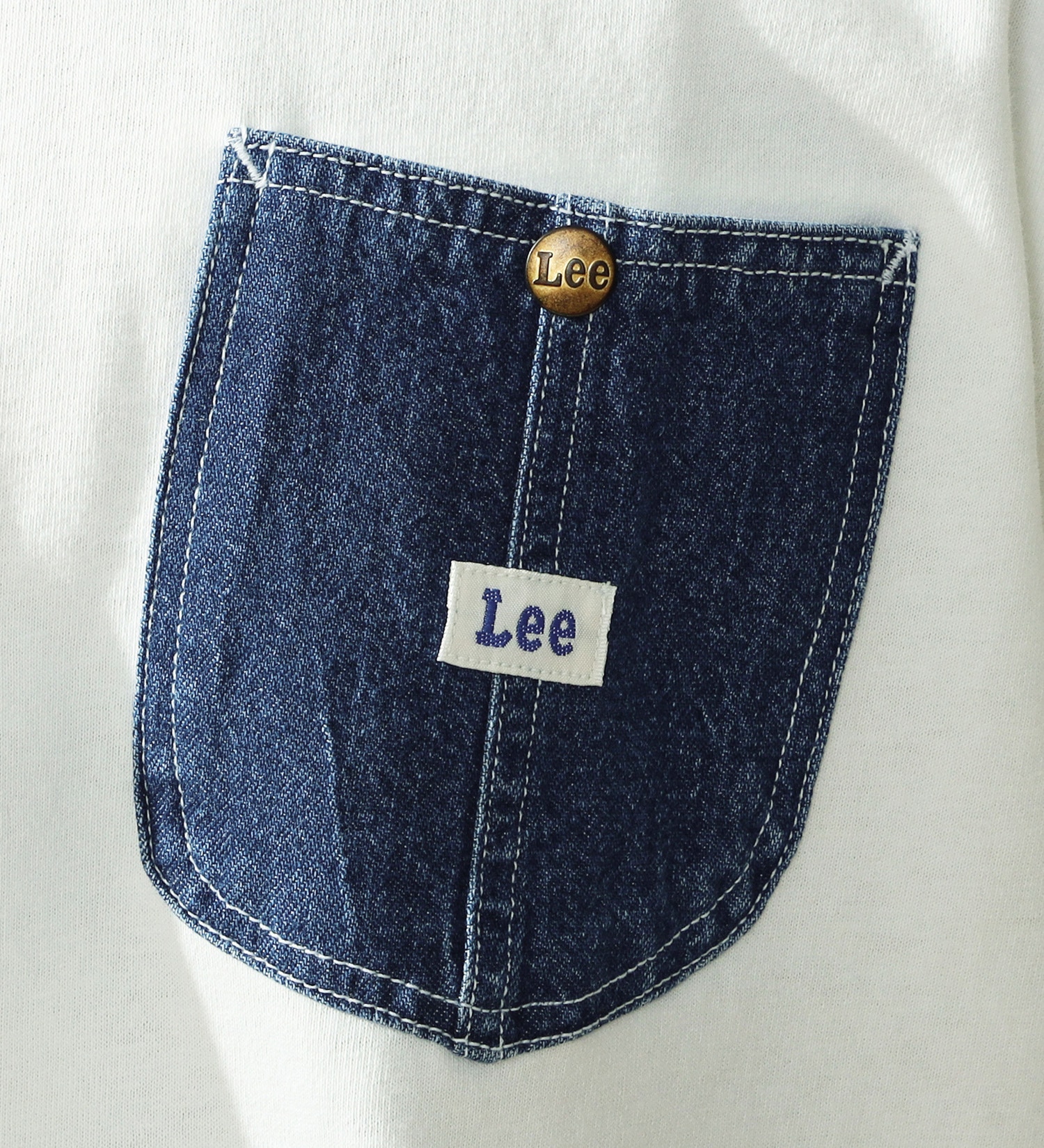 Lee(リー)の【GW SALE】デニムポケット ショートスリーブTee|トップス/Tシャツ/カットソー/メンズ|ホワイト