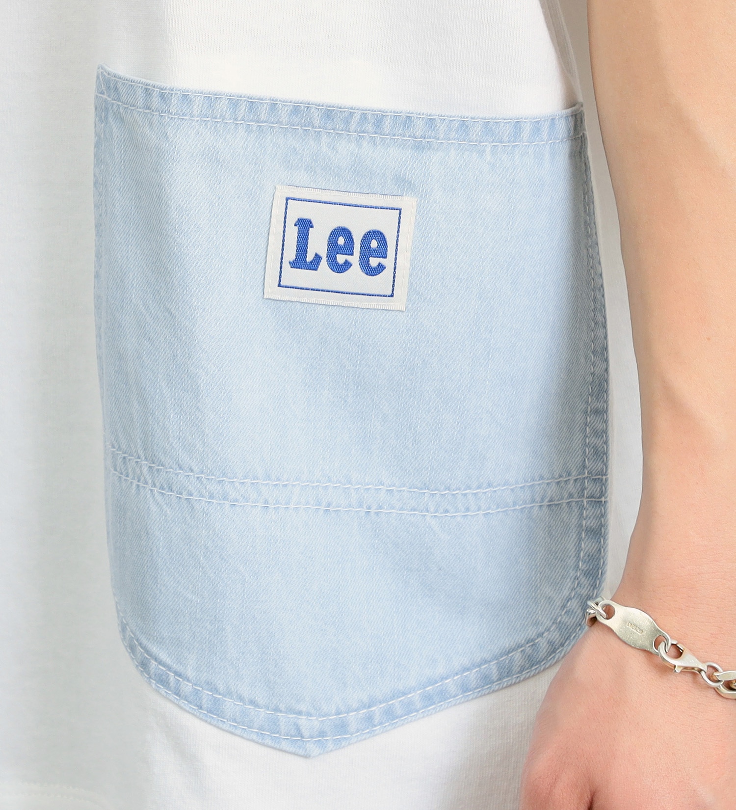 Lee(リー)のペインターダブルポケット ショートスリーブTee|トップス/Tシャツ/カットソー/メンズ|ホワイト