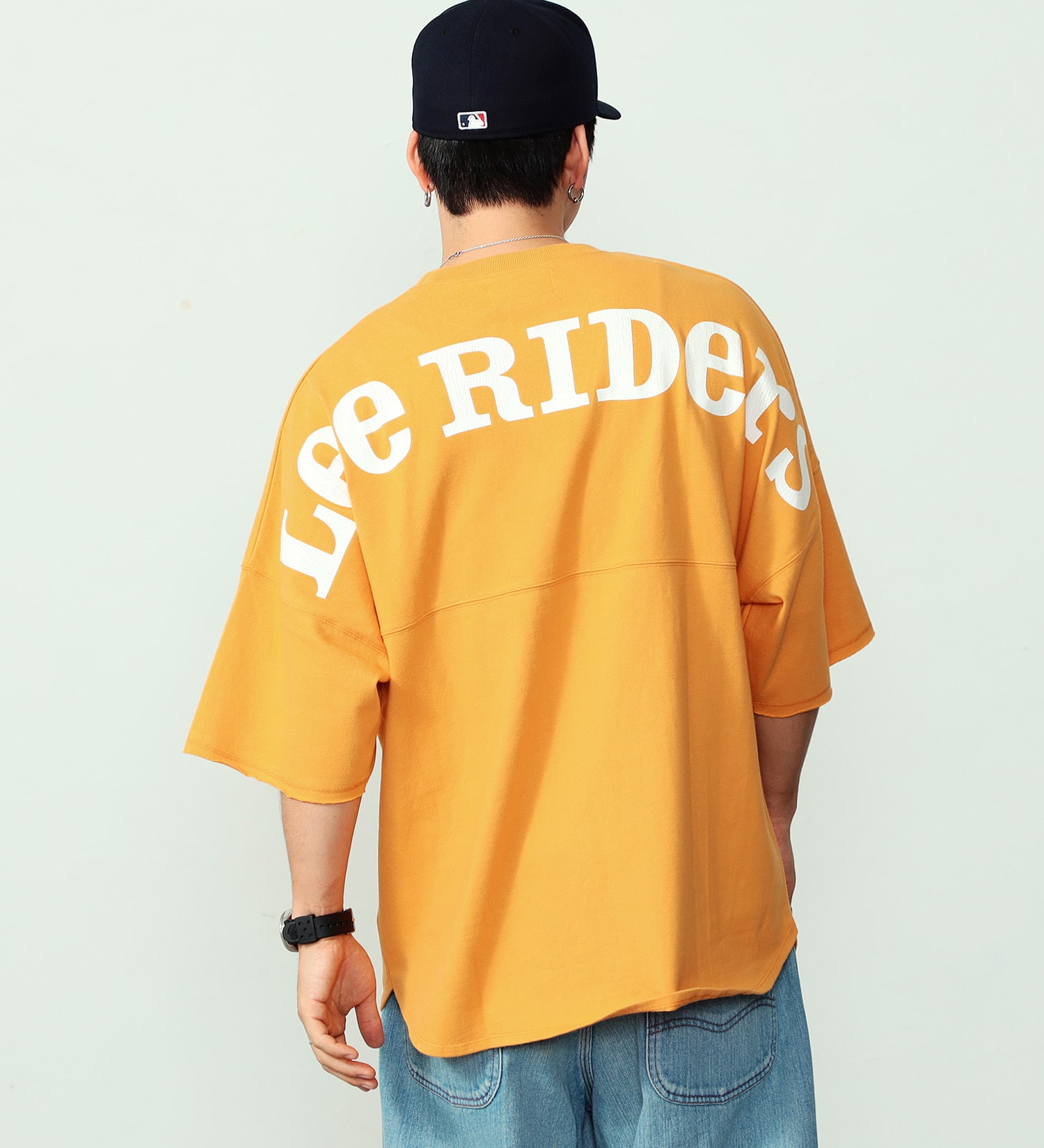 Lee(リー)のバックアーチ ショートスリーブTee|トップス/Tシャツ/カットソー/メンズ|オレンジ
