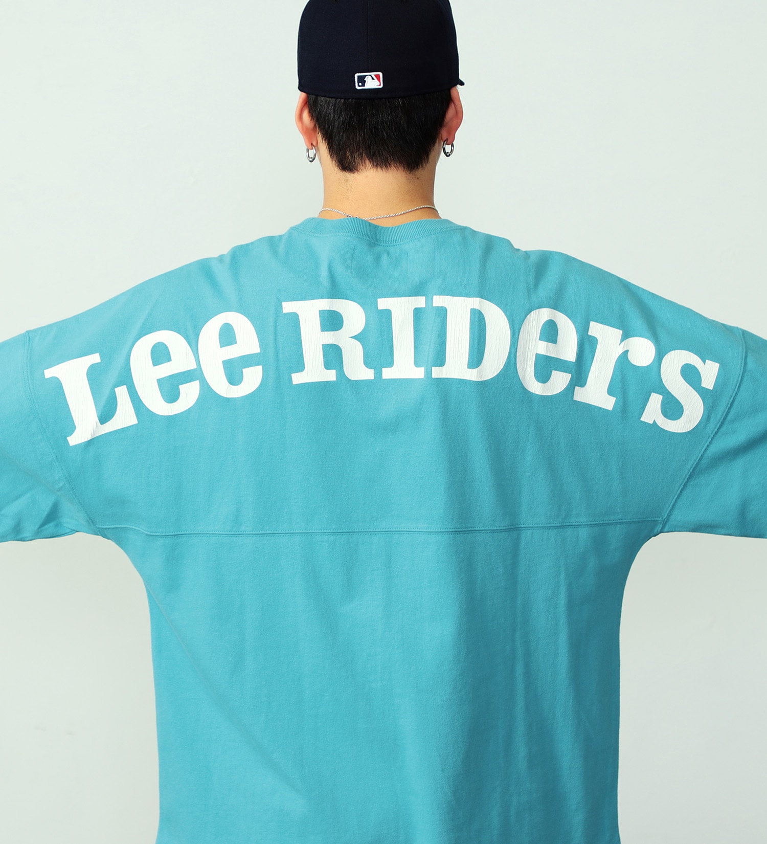 Lee(リー)の【GW SALE】バックアーチ ショートスリーブTee|トップス/Tシャツ/カットソー/メンズ|サックスブルー