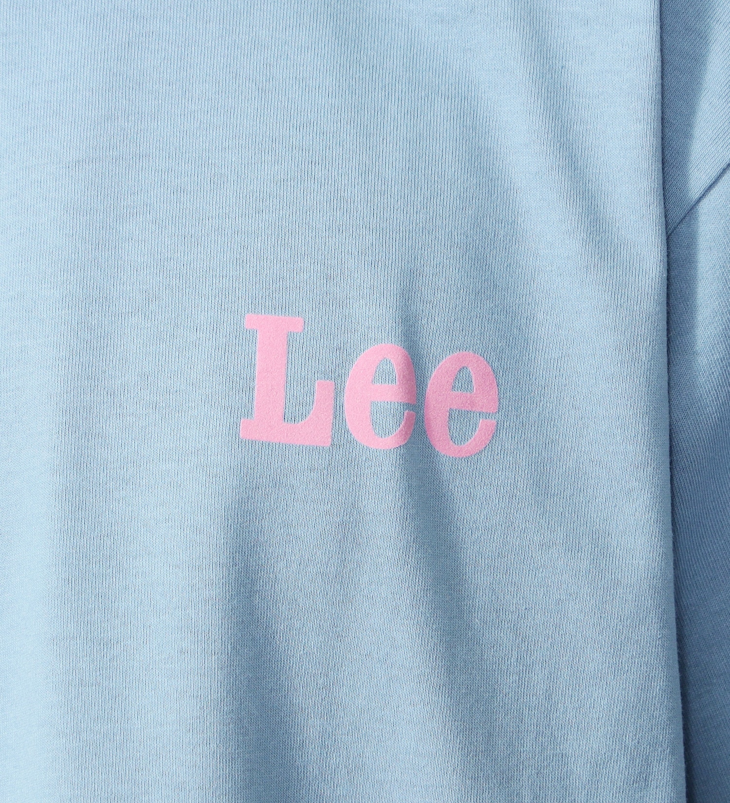 Lee(リー)のブルドッグ フロッキープリント ショートスリーブTee|トップス/Tシャツ/カットソー/メンズ|ライトブルー