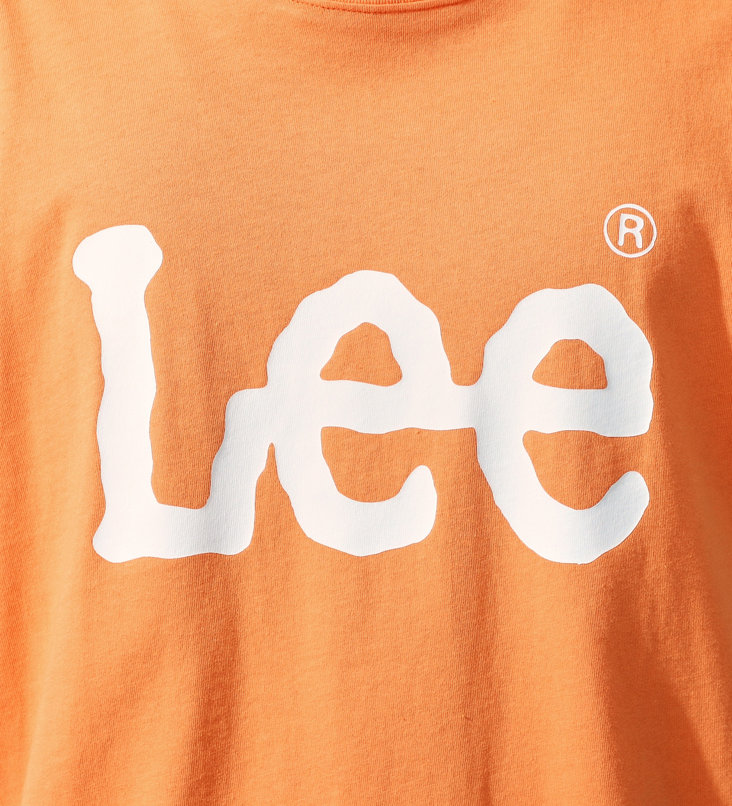 Lee(リー)のLee ロゴ ショートスリーブTee|トップス/Tシャツ/カットソー/メンズ|オレンジ