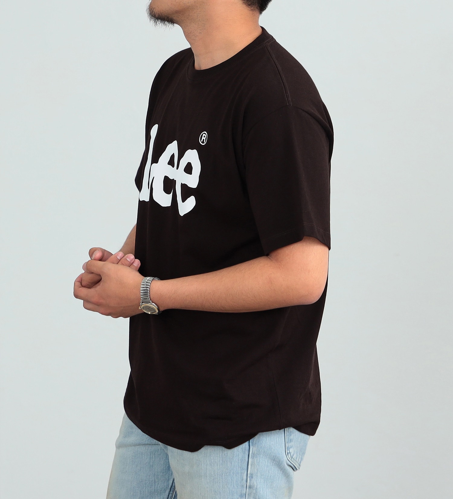 Lee(リー)の【FINAL SALE】Lee ロゴ ショートスリーブTee|トップス/Tシャツ/カットソー/メンズ|ブラック