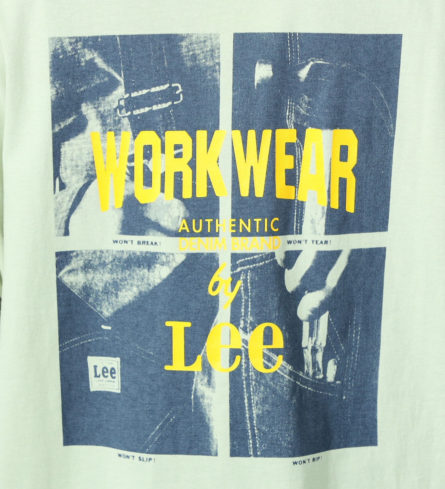 Lee(リー)のワークバックプリント ショートスリーブTee|トップス/Tシャツ/カットソー/メンズ|ミント