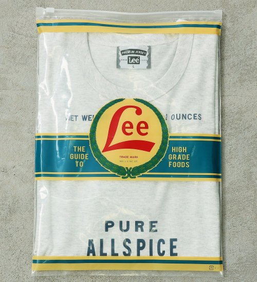 Lee(リー)の【パッケージTシャツ】オールドアドプリント 半袖Tシャツ（ALL SPICE）|トップス/Tシャツ/カットソー/メンズ|グレー