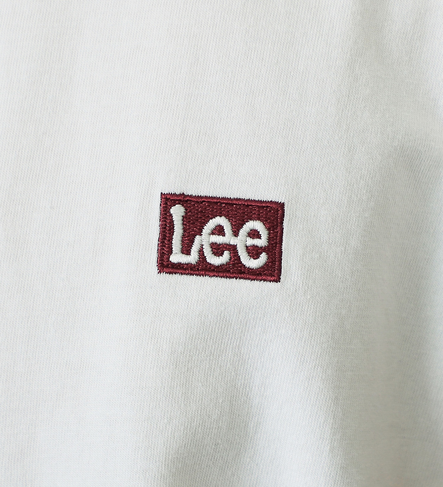 Lee(リー)の【親子リンク】ロングセラー Leeロゴバックプリント長袖Tシャツ|トップス/Tシャツ/カットソー/メンズ|ワインレッド