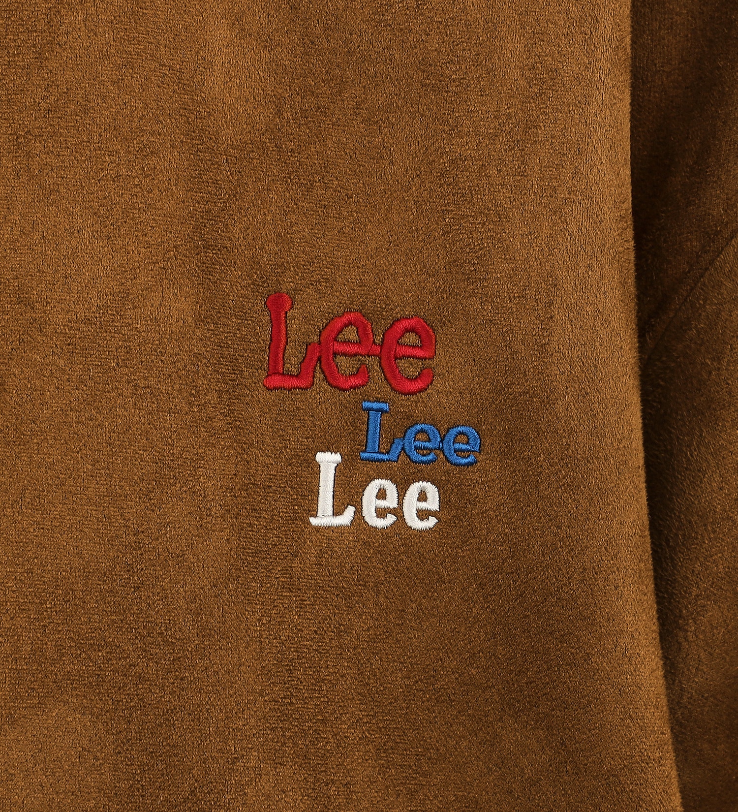 Lee(リー)のスエードフリース フルジップブルゾン|トップス/その他トップス/メンズ|ブラウン