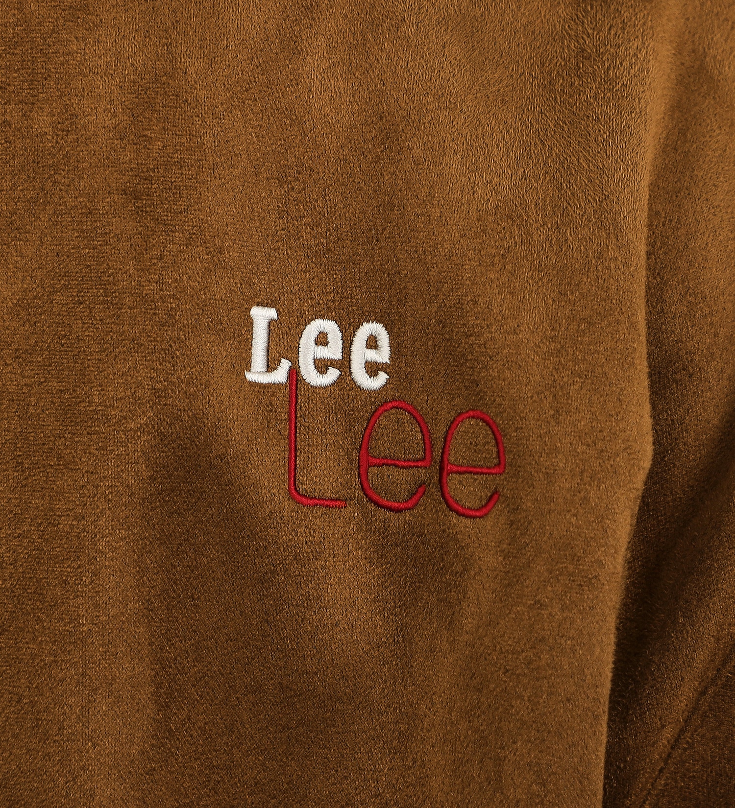 Lee(リー)のスエードフリース フルジップブルゾン|トップス/その他トップス/メンズ|ブラウン