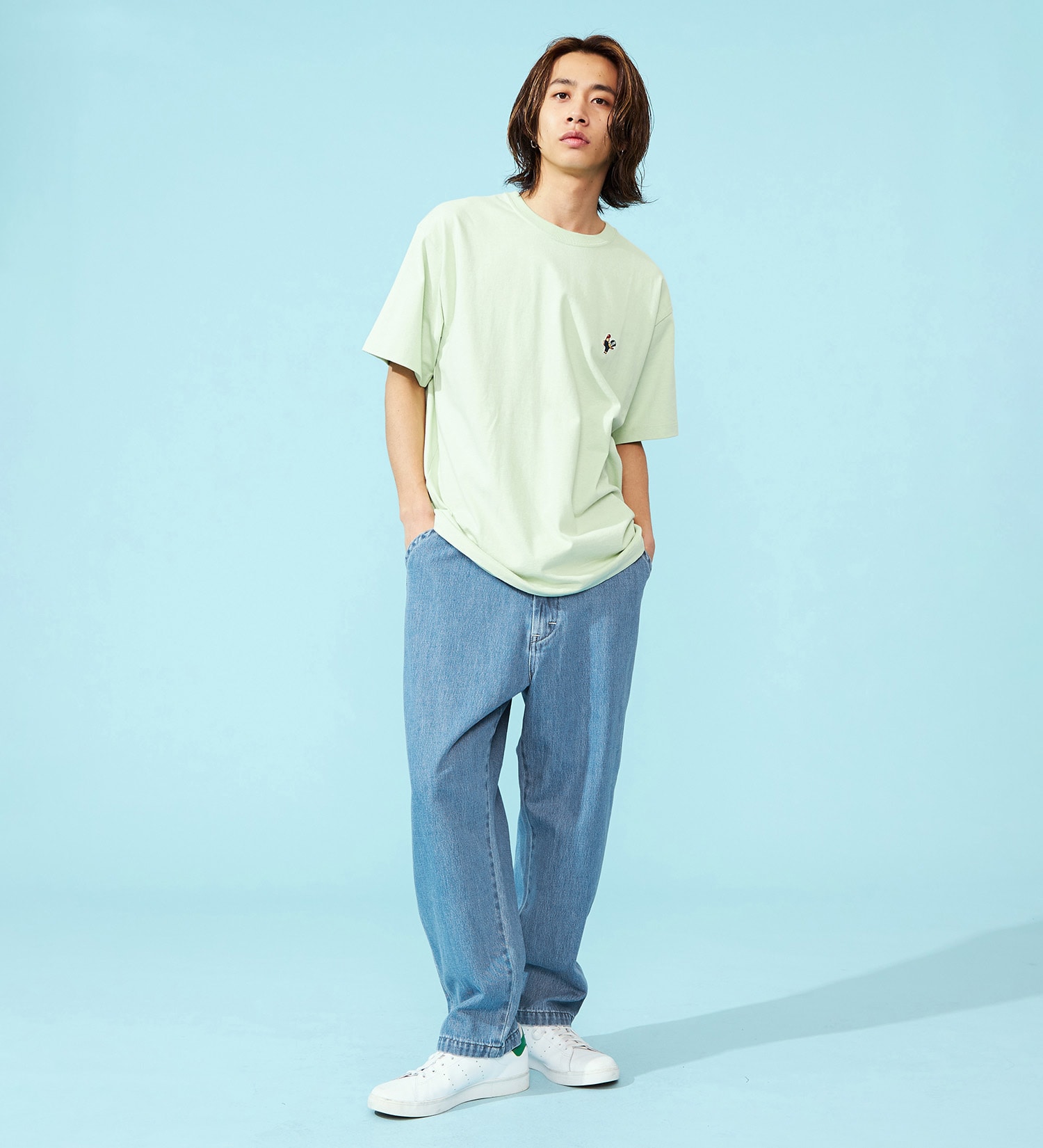 Lee(リー)のCANT BUST EMワッペンTシャツ|トップス/Tシャツ/カットソー/メンズ|グリーン