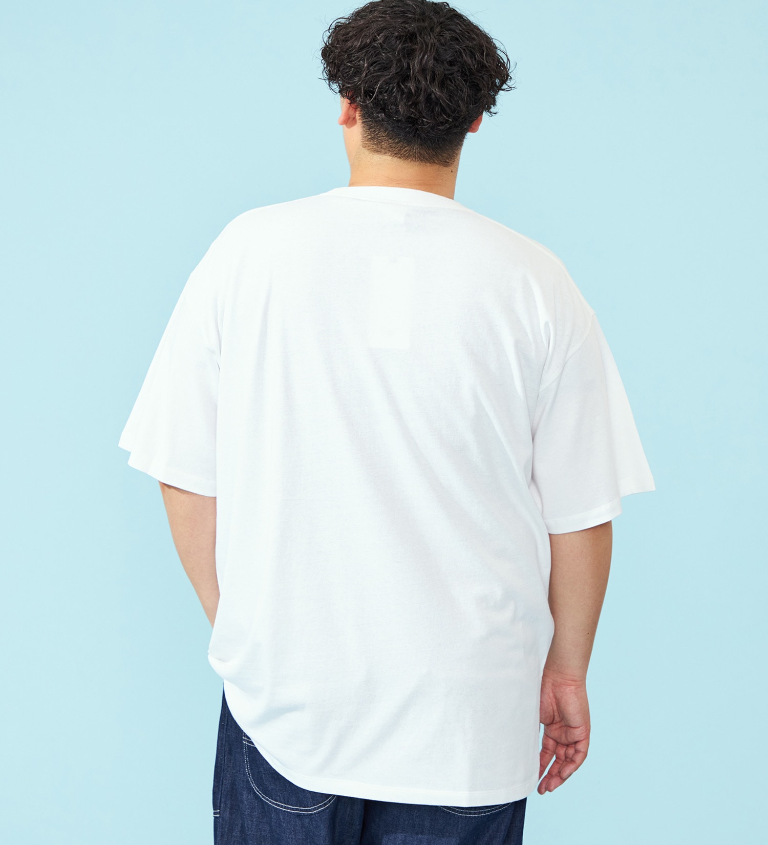 Lee(リー)の【おまとめ割対象】【大きいサイズ】ビッグLeeロゴTシャツ|トップス/Tシャツ/カットソー/メンズ|ホワイト