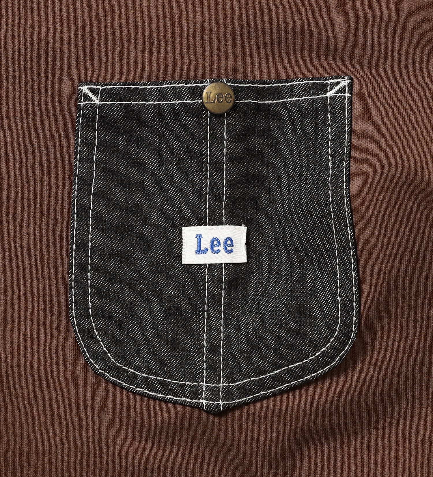 Lee(リー)のワークポケットL/S Teeシャツ|トップス/Tシャツ/カットソー/メンズ|ブラウン