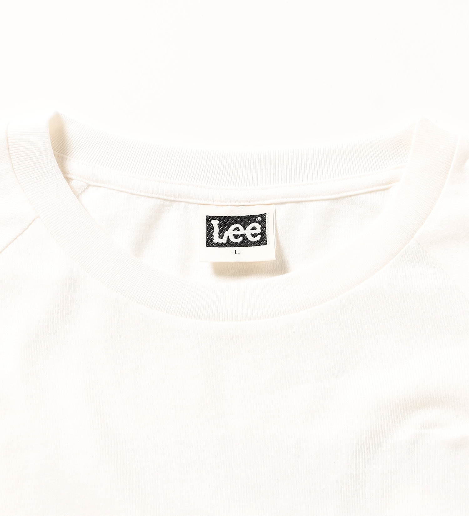 Lee(リー)のバックプリントLeeロゴ L/S Teeシャツ|トップス/Tシャツ/カットソー/メンズ|ホワイト