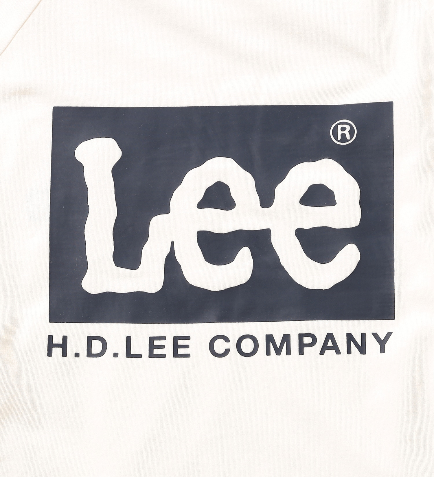 Lee(リー)のバックプリントLeeロゴ L/S Teeシャツ|トップス/Tシャツ/カットソー/メンズ|ホワイト