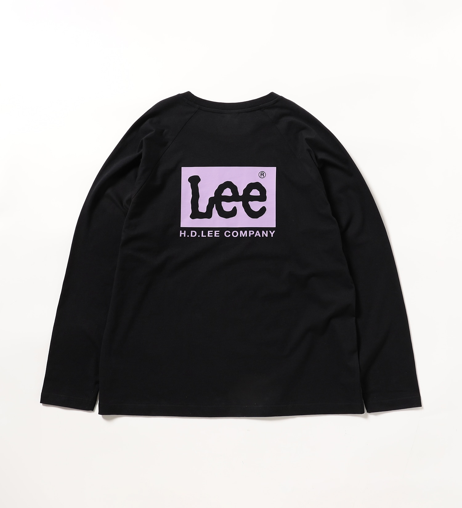 Lee(リー)のバックプリントLeeロゴ L/S Teeシャツ|トップス/Tシャツ/カットソー/メンズ|ブラック