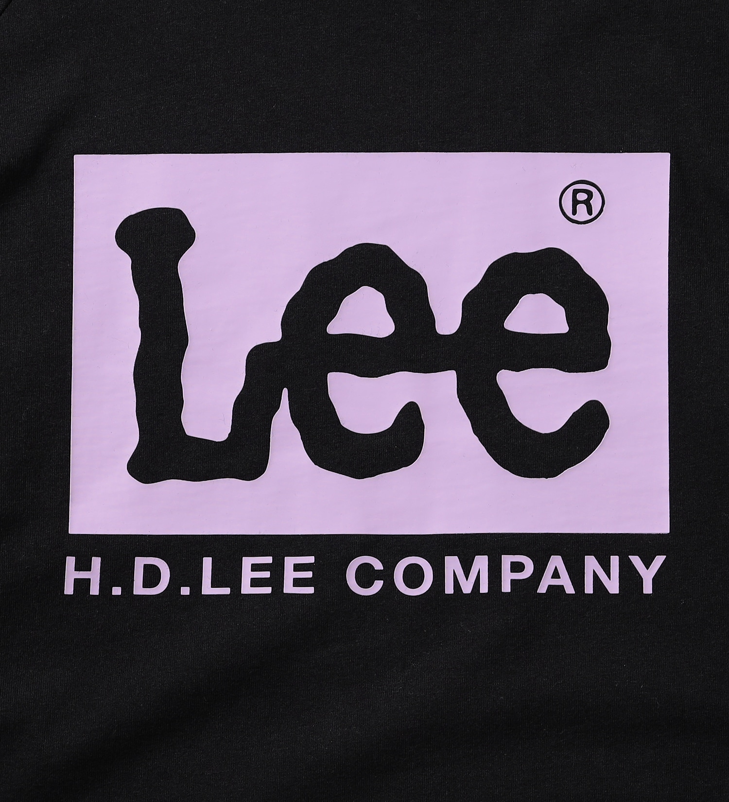 Lee(リー)のバックプリントLeeロゴ L/S Teeシャツ|トップス/Tシャツ/カットソー/メンズ|ブラック